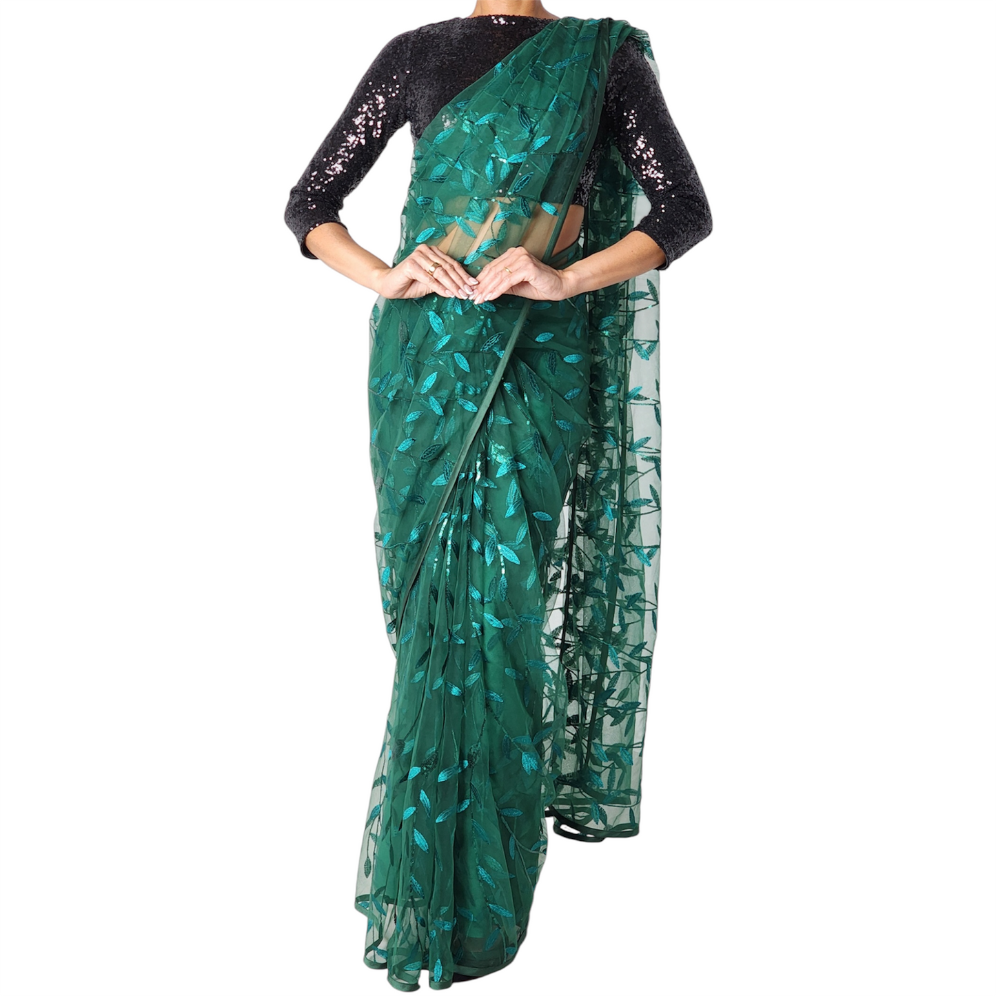 The Jade Saree (Pre-Order May 30)