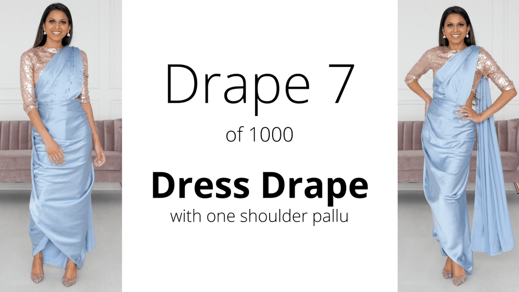 How To Drape A Saree | The Dress Drape