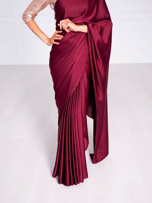 2025 Style: Can a Saree be worn without a Fall?