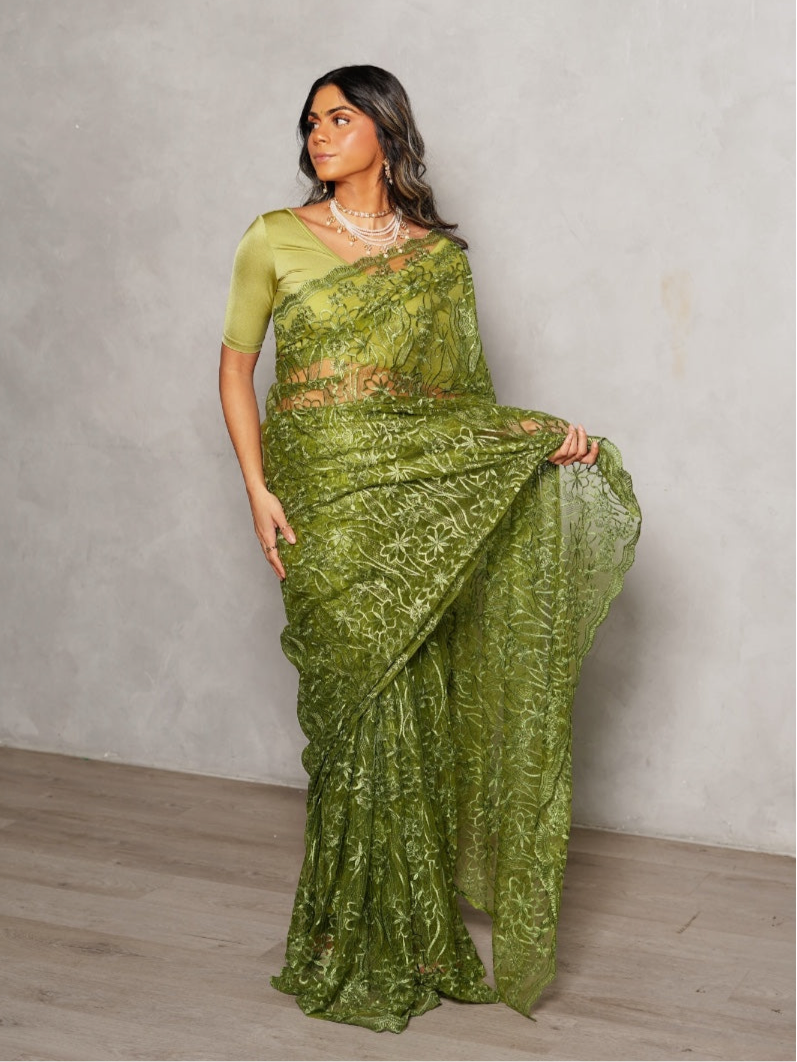 The Forest Fairy Saree