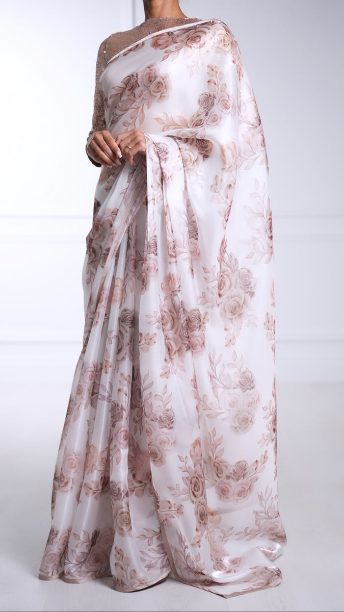 La Vie En Rose Saree– TiaBhuva.com