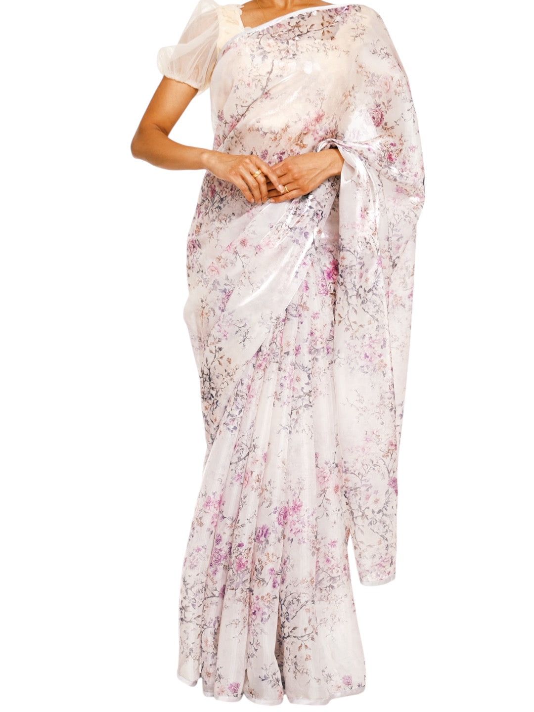 The Chinoiserie Saree