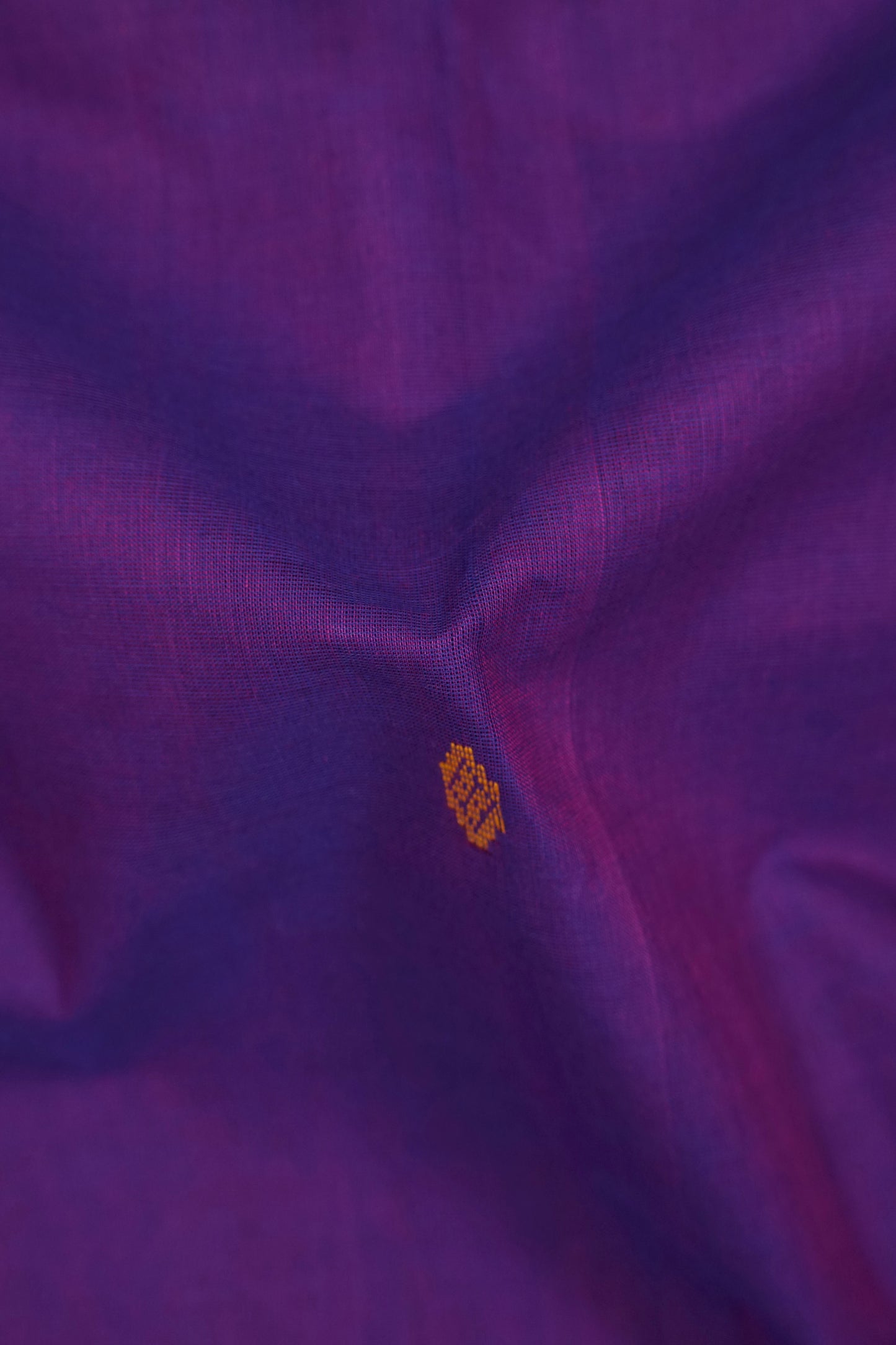 Violet Kanchi Cotton Saree (Ready-To-Ship)