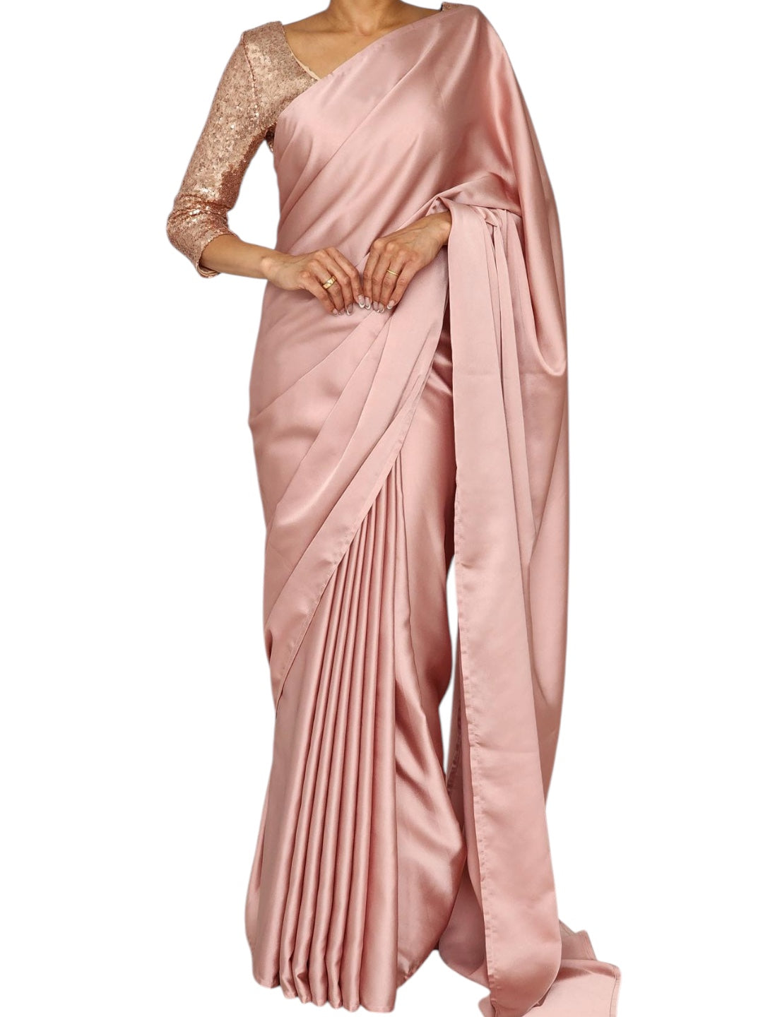 Blush Luxe Saree