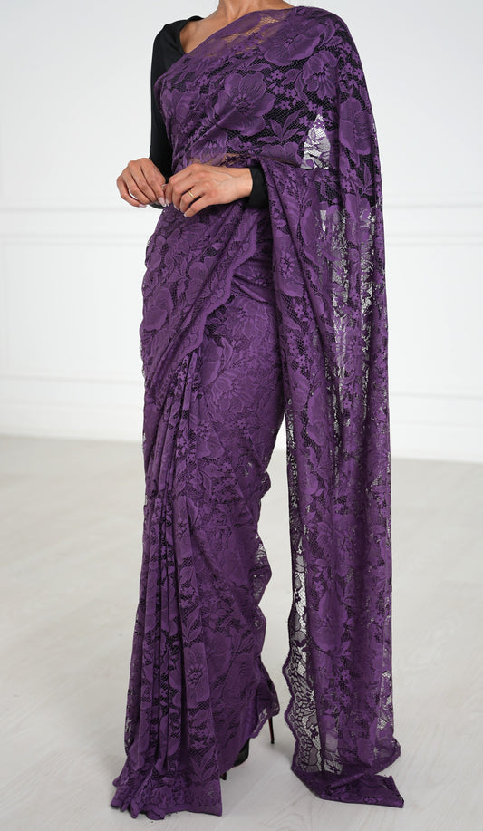 Regal Lace Saree (Pre-Order Mar 10)