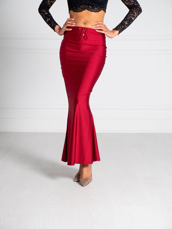 NYKD Everyday Saree Petticoat for Women - Shapewear with Drawstring, Side  Slit, Mermaid Cut - Saree Shapewear, NYOE01
