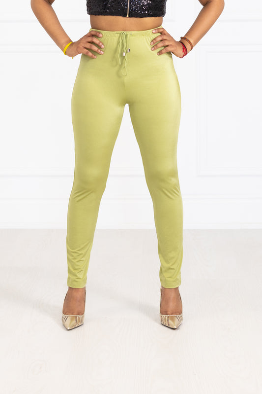 Olive Silhouette Pants